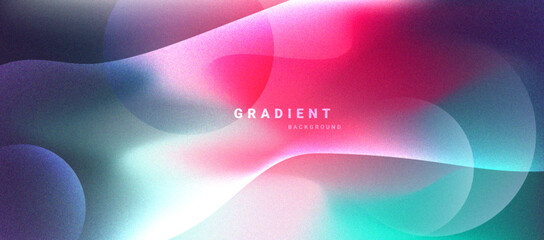 Abstract gradient background with grainy texture