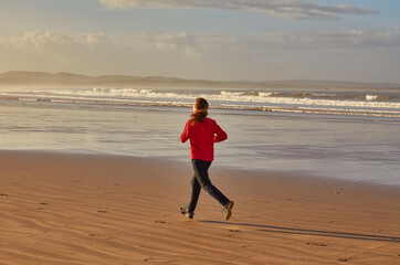 Seaside Jogging in Essaouira, Morocco
