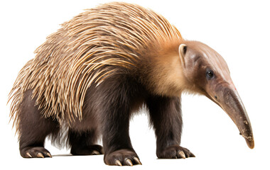 Fototapeta premium Ant-eater isolated on the transparent background PNG.