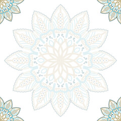 Luxury mandala background with golden arabesque pattern Arabic Islamic east style