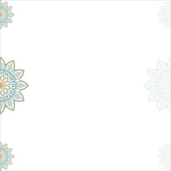 Luxury mandala background with golden arabesque pattern Arabic Islamic east style