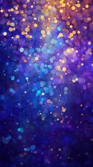 A blue and purple background with lots of lights