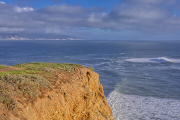 Point Reyes National Seashore Chimney Rock During Golden Hour © Hanyun