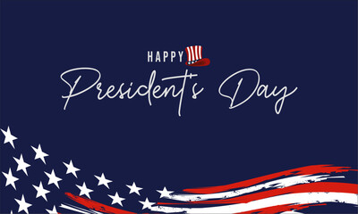 President's Day Background Design. Banner, Poster, Greeting Card. Vector Illustration. - obrazy, fototapety, plakaty