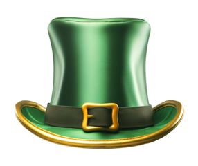 Leprechaun Hat Isolated on Transparent Background
