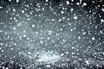 Beautiful snow falling background design