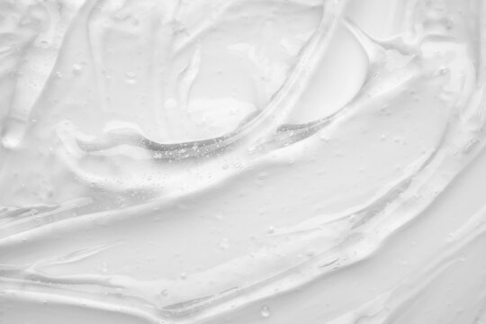 Transparent clear liquid serum gel cosmetic texture background