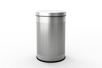 garbage can isolated on white background