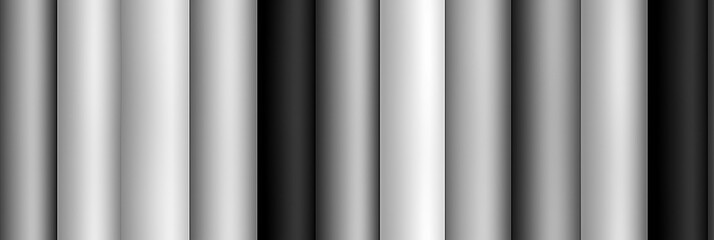 Fototapeta premium seamless tpattern with black white zebra stripes on monochrome background