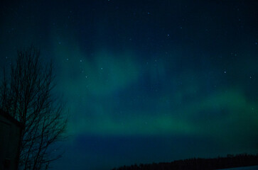 Northern Lights Night Sky