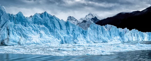 Fototapete Rund Glacier in Lago Argentino, Argentina © Eduardo