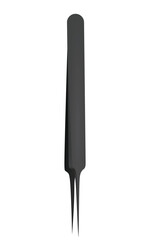 Simple metal tweezer. vector illustration