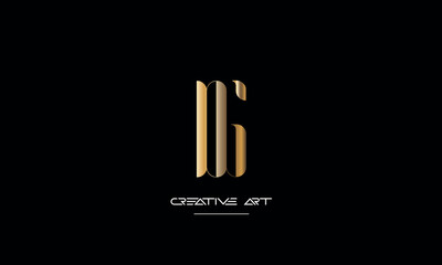 DG, GD, D, G abstract letters logo monogram