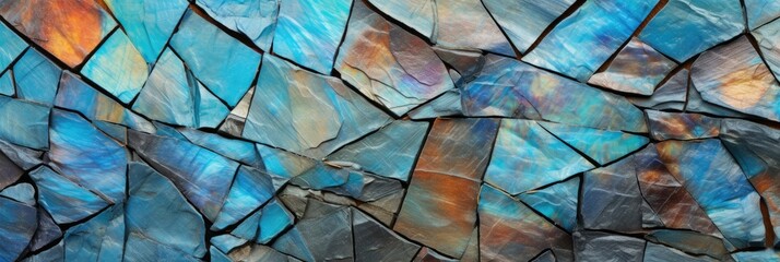 Labradorite Background Texture created with Generative AI Technology