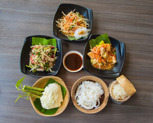 Thai traditional food style