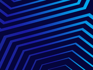 Premium background design with diagonal dark blue stripes pattern. Vector horizontal template for digital lux business banner, contemporary formal invitation, luxury voucher, gift certificate.