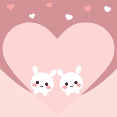 Happy cute sweet wallpaper background vector