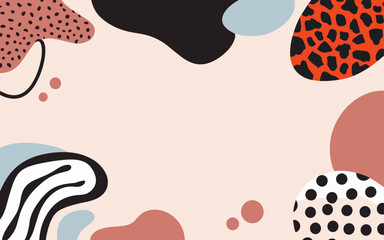 Abstract background poster. Good for fashion fabrics, postcards, email header, wallpaper, banner, events, covers, advertising, and more. Valentine's day, women's day, mother's day background.