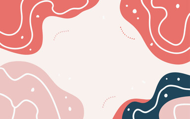 Abstract background poster. Good for fashion fabrics, postcards, email header, wallpaper, banner, events, covers, advertising, and more. Valentine's day, women's day, mother's day background.