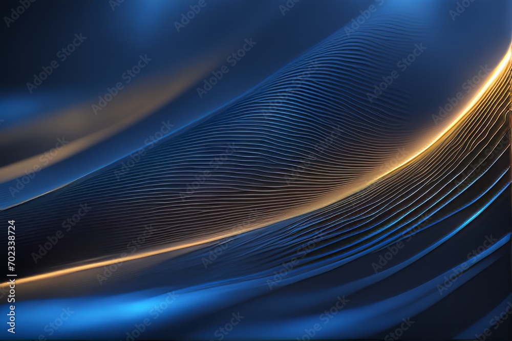 Aufkleber digital business abstract wave technology background the futuristic realm with this captivating wallpaper, the mesmerizing wave of science , creating a visual network of innovation
