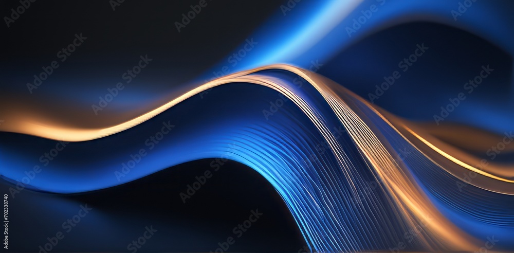 Poster digital business abstract wave technology background the futuristic realm with this captivating wallpaper, the mesmerizing wave of science , creating a visual network of innovation