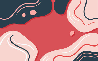 Abstract background poster. Good for fashion fabrics, postcards, email header, wallpaper, banner, events, covers, advertising, and more. Valentine's day, women's day, mother's day background.