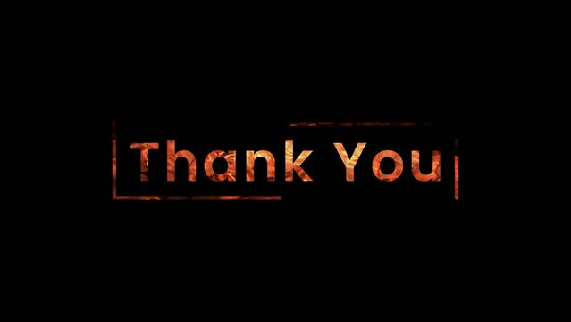 animated thank you title suitable for expressing gratitude in various designs, perfect for thank you cards, appreciation posts, social media graphics, and customer appreciation materials.