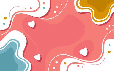 Abstract background poster. Good for fashion fabrics, postcards, email header, wallpaper, banner, events, covers, advertising, and more. Valentine's day, women's day, mother's day background.