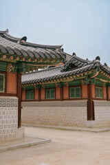 Fototapeta premium Gyeongbokgung Palace in Seoul, South Korea.
