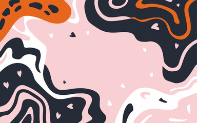 Abstract background poster. Good for fashion fabrics, postcards, email header, wallpaper, banner, events, covers, advertising, and more. Valentine's day, women's day, mother's day background.