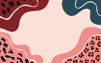Abstract background poster. Good for fashion fabrics, postcards, email header, wallpaper, banner, events, covers, advertising, and more. Valentine's day, women's day, mother's day background.
