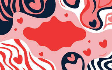Abstract background poster. Good for fashion fabrics, postcards, email header, wallpaper, banner, events, covers, advertising, and more. Valentine's day, women's day, mother's day background.