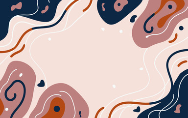 Abstract background poster. Good for fashion fabrics, postcards, email header, wallpaper, banner, events, covers, advertising, and more. Valentine's day, women's day, mother's day background.