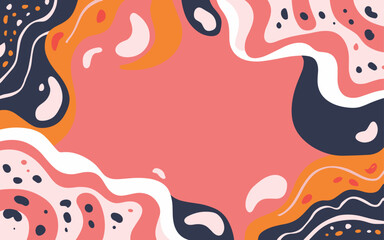 Abstract background poster. Good for fashion fabrics, postcards, email header, wallpaper, banner, events, covers, advertising, and more. Valentine's day, women's day, mother's day background.