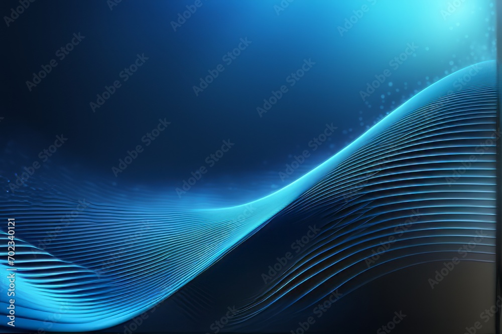 Aufkleber digital business abstract wave technology background the futuristic realm with this captivating wallpaper, the mesmerizing wave of science , creating a visual network of innovation