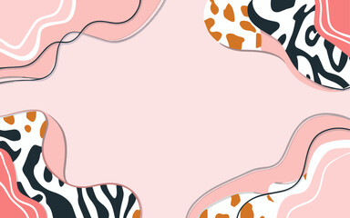 Abstract background poster. Good for fashion fabrics, postcards, email header, wallpaper, banner, events, covers, advertising, and more. Valentine's day, women's day, mother's day background.