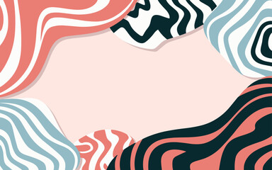 Abstract background poster. Good for fashion fabrics, postcards, email header, wallpaper, banner, events, covers, advertising, and more. Valentine's day, women's day, mother's day background.