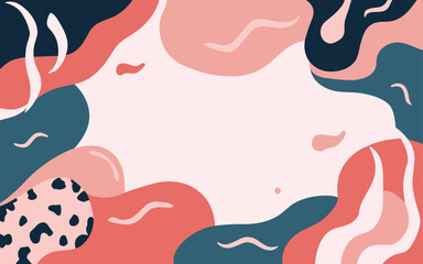 Abstract background poster. Good for fashion fabrics, postcards, email header, wallpaper, banner, events, covers, advertising, and more. Valentine's day, women's day, mother's day background.