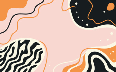 Abstract background poster. Good for fashion fabrics, postcards, email header, wallpaper, banner, events, covers, advertising, and more. Valentine's day, women's day, mother's day background.