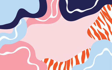 Abstract background poster. Good for fashion fabrics, postcards, email header, wallpaper, banner, events, covers, advertising, and more. Valentine's day, women's day, mother's day background.