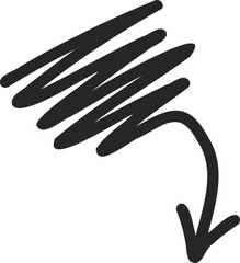 Hand-Drawn Vector Arrow Illustration