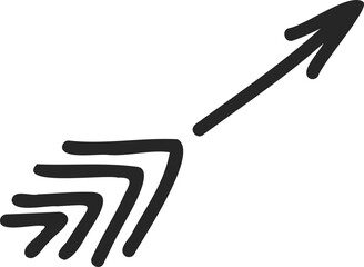 Hand-Drawn Vector Arrow Illustration