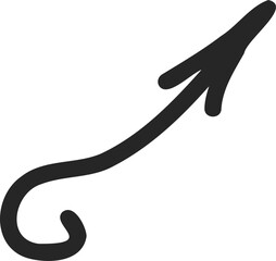 Hand-Drawn Vector Arrow Illustration