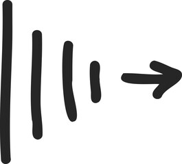 Hand-Drawn Vector Arrow Illustration