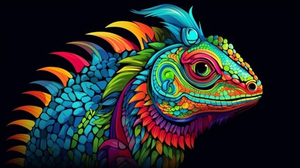 in color vibrant colors grayscale coloring page of.Generative AI