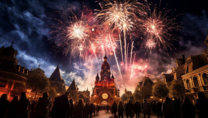Naklejka premium carnival celebration