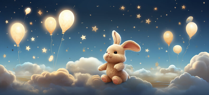 3d rebbit illustration