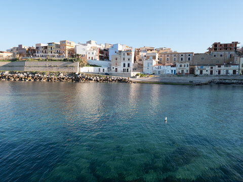 Trappeto, provincia di Palermo. Immagine del porto