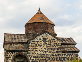 Fototapeta na wymiar Sevanavansk Monastery, Lake Sevan, Armenia