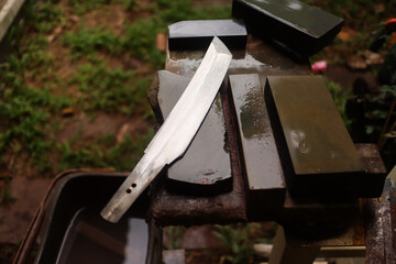 tanto blade with harmon line